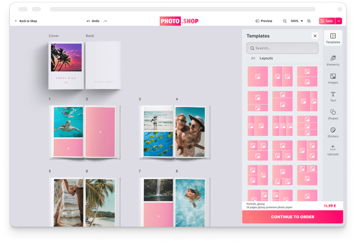 The CrossPlatform Photo Book Design SDK